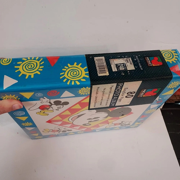 Vintage Disney Micky Unlimited Easystik Pages Photo Album - Picture 4 of 14